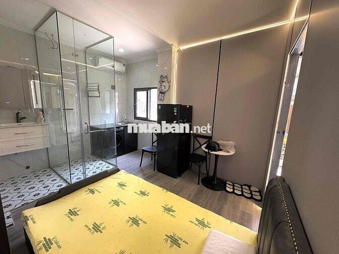 CHO THUÊ PHÒNG CAO CẤP STUDIO NGAY CÔNG VIÊN GIA ĐỊNH FULL NỘI THẤT