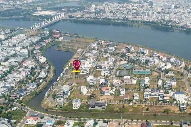🏡 Đất biệt thự Euro 2, Đà Nẵng. View Hồ Hòa Xuân rất đẹp. 360m2.💎