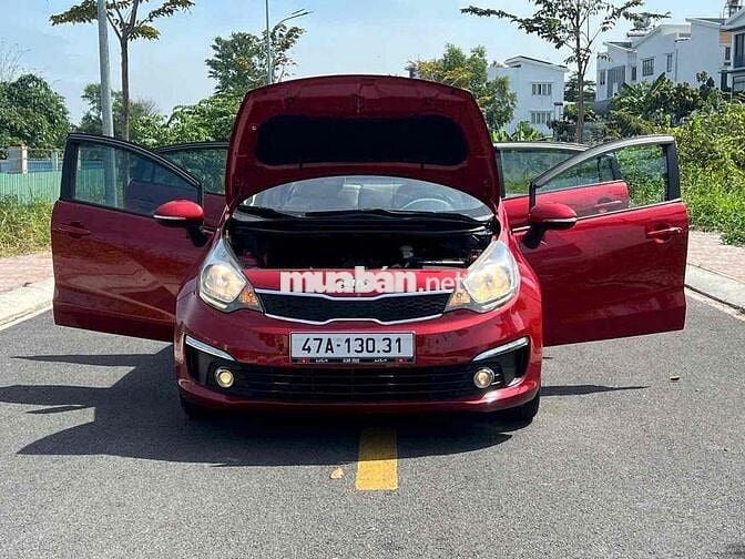 Kia Rio 2015 Số tự động màu Đỏ