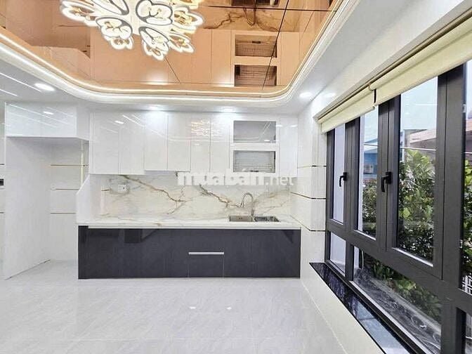 NHÀ MỚI ĐẸP 5 TẦNG, (4X11)M2, HẺM XE HƠI, FULL NỘI THẤT, 6,5 TỶ CÒN TL