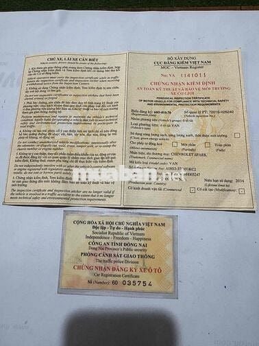 Spark Van 2 chổ 2009 xe đẹp bao tranh chấp xe Bd