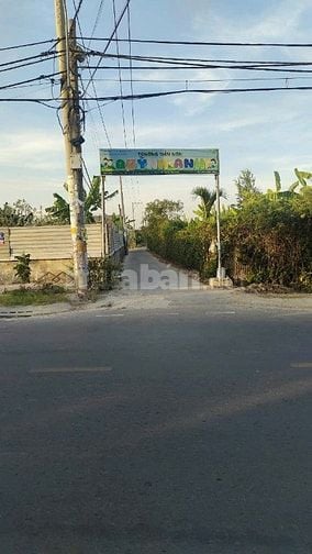 ĐẤT NỀN 2 MẶT TIỀN ĐƯỜNG – TẬP ĐOÀN 8, BÌNH CHÁNH DT 112m2 CHỈ 700TR