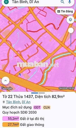 Bán lô đất đẹp mặt tiền đường thông kinh doanh buôn bán