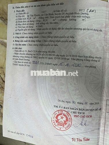 Bán lô đất đẹp mặt tiền đường thông kinh doanh buôn bán