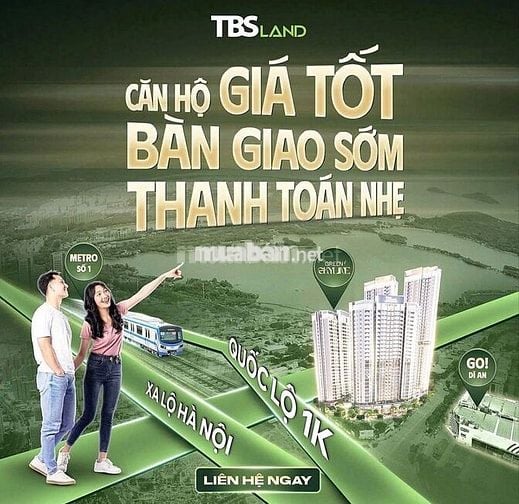 TBS GREEN SKYLINE - GIÁ *** KHU VỰC CĂN HỘ CBD