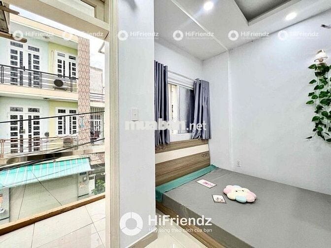 Studio Ban Công Full Nội Thất - Máy Giặt Riêng Cách Aeon Tân Phú 15P