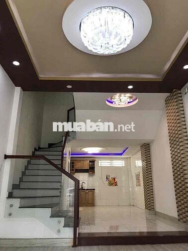 nhà 4m20 x 17, đúc 4 tấm , hẻm xe hơi đường lê đức thọ , p13