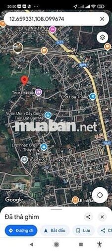 Bán đất thổ cư chính chủ xã Hòa Thắng, Buôn Ma Thuột, Đắk Lắk