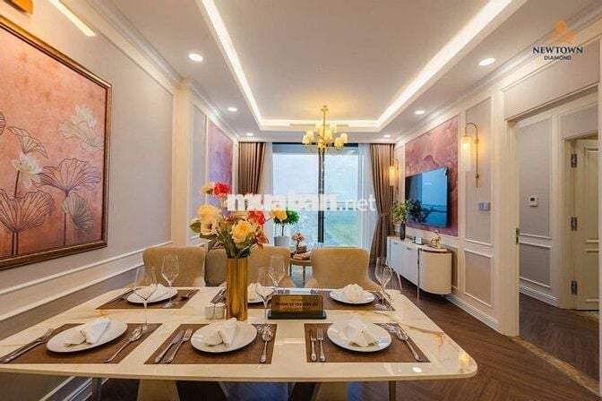 🔥NEWTOWN DIAMOND CK 12% – DT 88m² – GIÁ CHỈ TỪ 4,6 TỶ/CĂN CÒN HÀNG🔥
