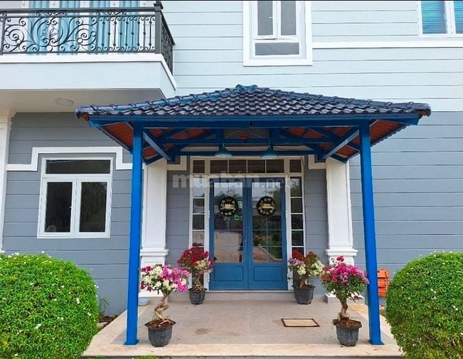 Mua đất có sẵn biệt thự sân vườn vừa xây dựng mới