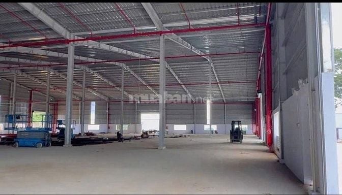 Cho thuê xưởng Ql 22 kcn tân phú trung Củ Chi dt 3500m 