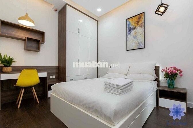 Ở ngay 2PN/2WC đầy đủ nội thất tầng cao thoáng Golden Mansion