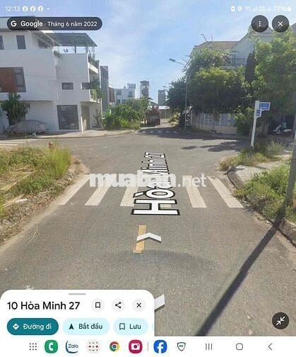 Bán nhanh lô đất đường Hoà Minh 27 quận liên chiểu , Đà Nẵng