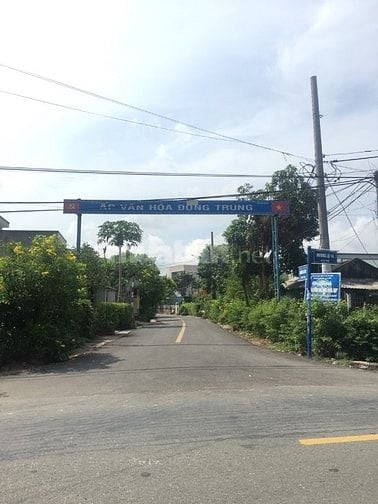 Bán 235,2 m đất hai mặt tiền đường nhựa khu dân cư 