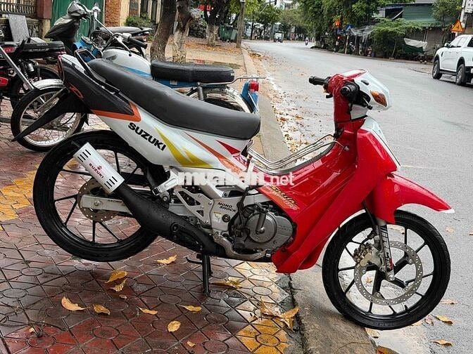 Suzuki Satria 2k Đỏ trắng Giá 25tr5 Hỗ Trợ Trả Góp