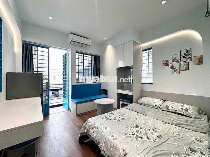 🌌NEW 100%_CĂN HỘ 1PN BAN CÔNG, ĐƯỢC NUÔI PET, NGAY CẦU KIỆU Q1