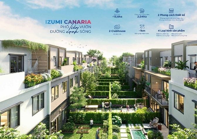 Giỏ hàng suất ngoại giao Izumi City cuối năm, chiết khấu hơn 1 tỷ 