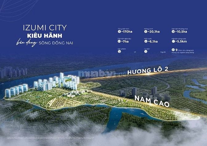 Giỏ hàng suất ngoại giao Izumi City cuối năm, chiết khấu hơn 1 tỷ 