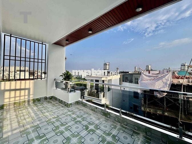 BÁN GẤP NHÀ BÌNH THÀNH – 5 TẦNG – 5.1x13 – SÂN THƯỢNG – HẺM XE TẢI