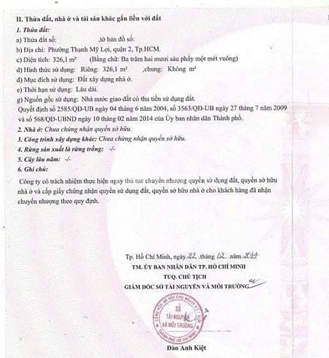 Cặp Đất 662m² Huy Hoàng Thạnh Mỹ Lợi, Ven Sông, QH 1 Hầm 5 Tầng