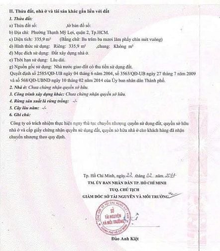 Cặp Đất 662m² Huy Hoàng Thạnh Mỹ Lợi, Ven Sông, QH 1 Hầm 5 Tầng