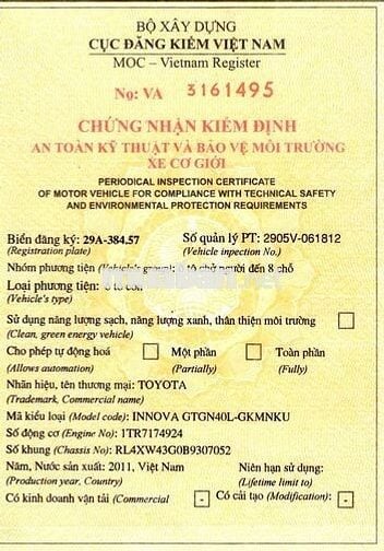 Toyota Innova 2011 GTGN40L-GKMKU