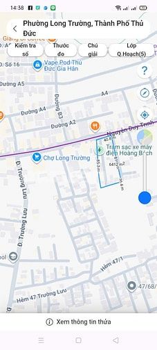 Bán 50,4m2 1516 nguyễn duy trinh.3 tỷ 3