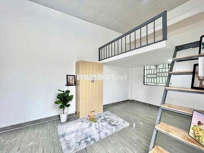 CHO THUÊ PHÒNG DUPLEX SIÊU RỘNG THOÁNG FULL NỘI THẤT NGAY NGÃ TƯ 4 XÃ