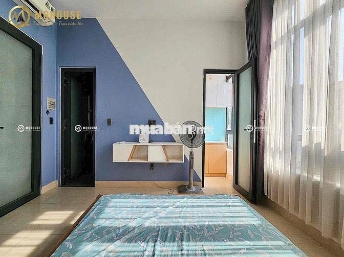 Cho thuê 1 phòng ngủ mới xây - Ngay Etown -Hoàng Hoa Thám -Nhà Ga T3