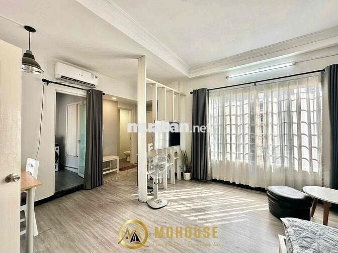 Cho thuê Căn Studio Rộng 40m2 Thoáng Ngay Cầu thị Nghè Trung tâm Q1