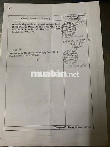 [Bán gấp] đất chính chủ, THỔ CƯ 100% Thị Trấn Củ Chi, HCM, 982m2