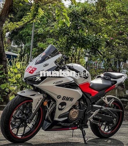 Honda CBR500R 2024 Trắng Đỏ Đen