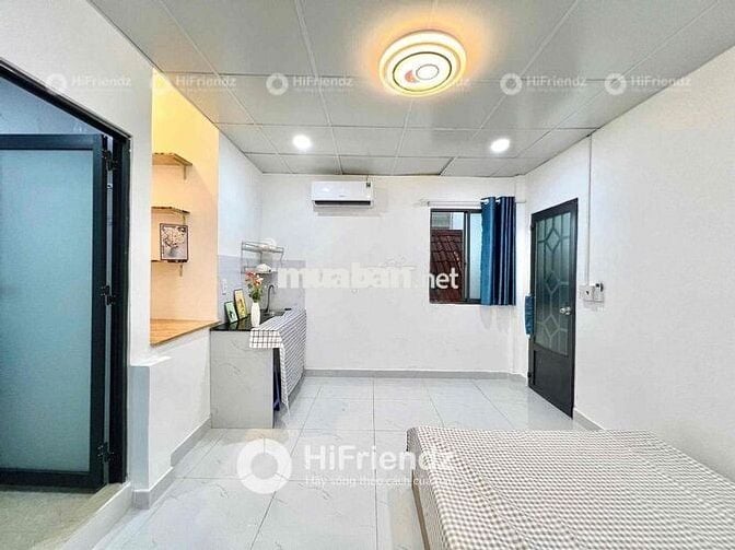 SIÊU STUDIO FULL NỘI THẤT CÓ MÁY GIẶT RIÊNG MỚI TOANH Ở LÊ TRỌNG TẤN