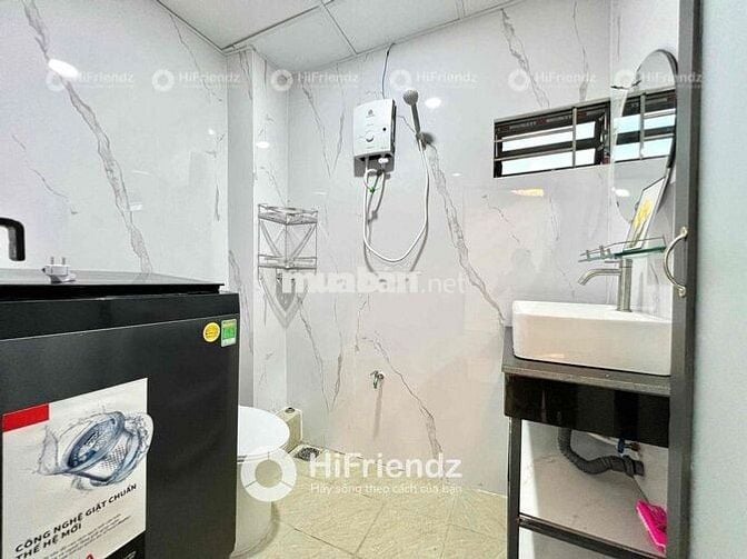 SIÊU STUDIO FULL NỘI THẤT CÓ MÁY GIẶT RIÊNG MỚI TOANH Ở LÊ TRỌNG TẤN