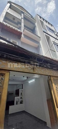 NHÀ ĐẸP XÂY KIÊN CỐ 4 TẦNG, HAI MẶT HẺM THOÁNG