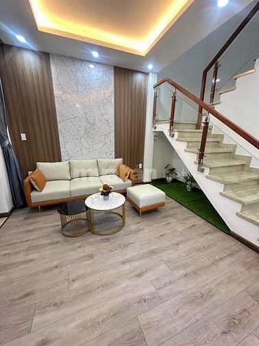 Bán nhà căn góc hẻm 3,5m thông Quang Trung, P.10, 4 x 14, 3PN giá 5.35