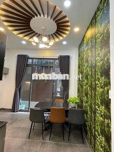 Nhà mặt tiền 4 tầng kd siêu đẹp mới 48m2 (4,2m x 12m) Trần Thủ Độ