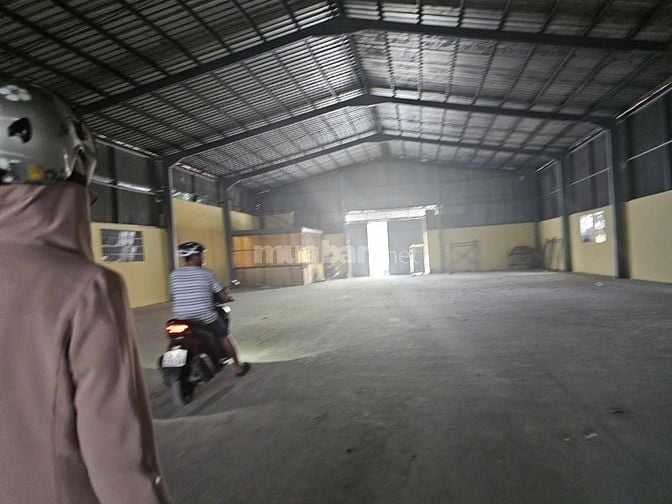 Cho thuê kho xưởng 3.500m2 MT Trần Đại Nghĩa, Bình Chánh,Giá : 80tr/TH