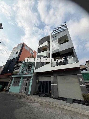 Nhà mặt tiền 4 tầng kd siêu đẹp mới 48m2 (4,2m x 12m) Trần Thủ Độ