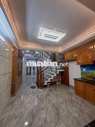 NHÀ ĐẸP 5 TẦNG, (4X14)M2, HẺM XE HƠI 8M THÔNG TỨ TUNG, 8,5 TỶ CÒN TL