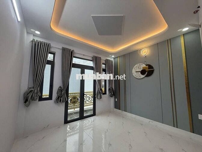 NHÀ ĐẸP 5 TẦNG, (4X14)M2, HẺM XE HƠI 8M THÔNG TỨ TUNG, 8,5 TỶ CÒN TL