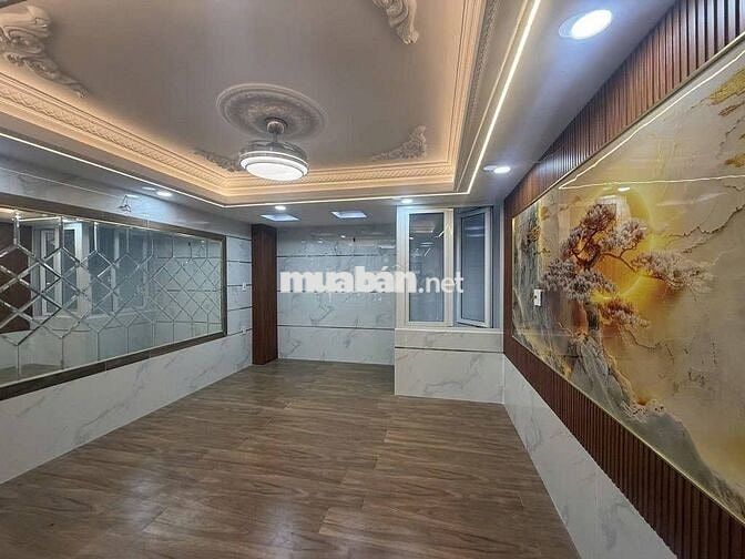 NHÀ ĐẸP 5 TẦNG, (4X14)M2, HẺM XE HƠI 8M THÔNG TỨ TUNG, 8,5 TỶ CÒN TL