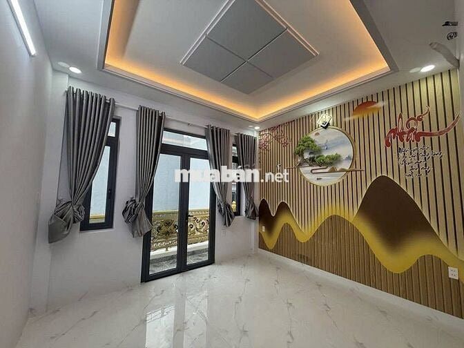 NHÀ ĐẸP 5 TẦNG, (4X14)M2, HẺM XE HƠI 8M THÔNG TỨ TUNG, 8,5 TỶ CÒN TL