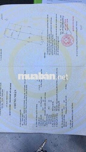 TIN ĐẦU TƯ: BÁN NHÀ GÓC 2 MẶT TIỀN ĐƯỜNG THẠCH LAM, TÂN PHÚ