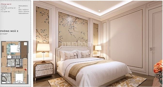 Căn 2PN Capital view sông ,CK lên tới 17%, ân hạn gốc đến 36 THÁNG