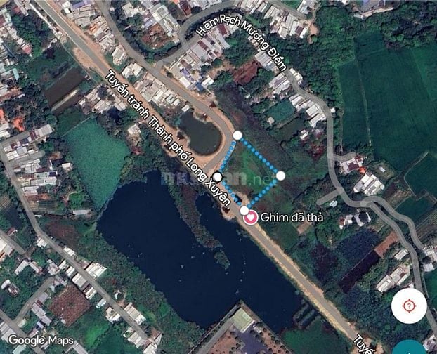 Chính chủ bán 4.6 công đất LUA góc 2 Mặt tiền Tuyến tránh Long Xuyên