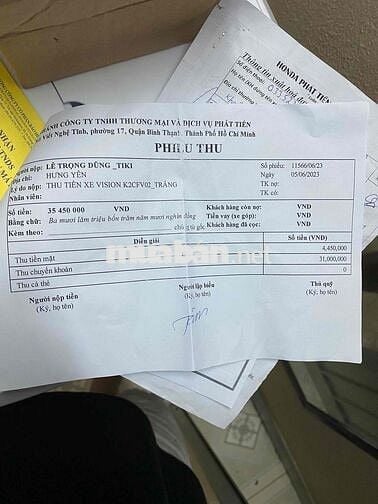 Xe Vision 2023 bản cao cấp