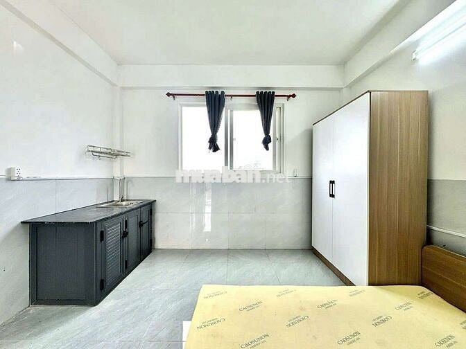 STUDIO FULL NỘI THẤT THANG MÁY CỬA SỔ TRỜI MỚI 100%_VÕ THỊ LIỄU Q12