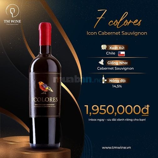 Rượu Vang - Vang chính hãng nhận quà sang