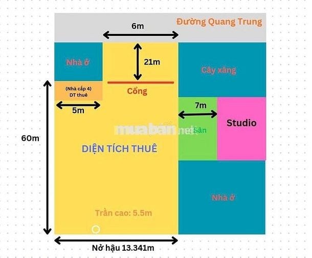 Mặt tiền Quang Trung, Gò Vấp- 900m2